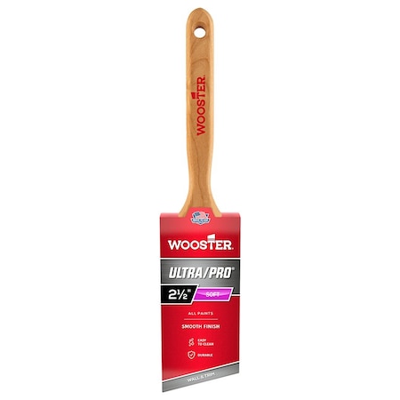 Wooster 2-1/2" Angle Sash Soft, Nylon Bristle, Paint Brush 4170